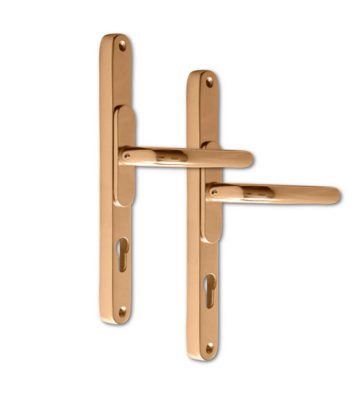 Adjustable Door Handle Pro 59-96mm Polished Gold
