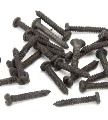 From The Anvil Beeswax 4 X 3/4” Round Head Screws (25)