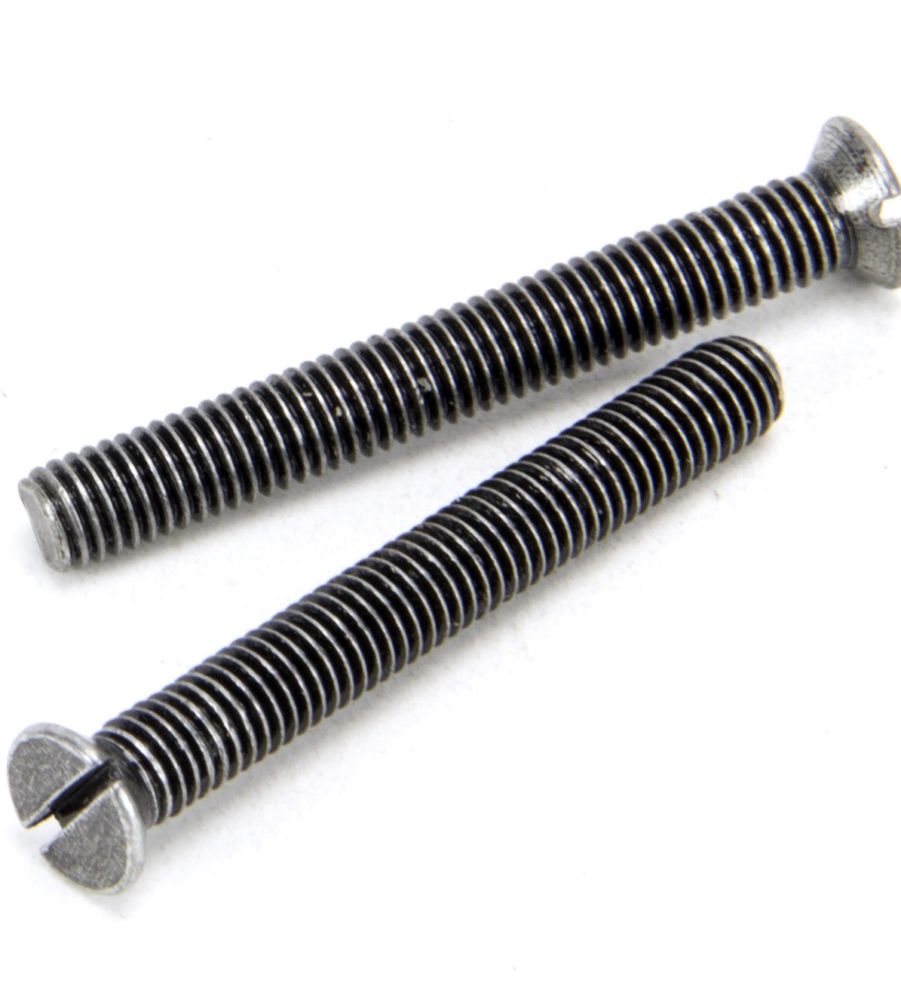 Pewter Countersunk Espag. Bolts - 5 x 40mm