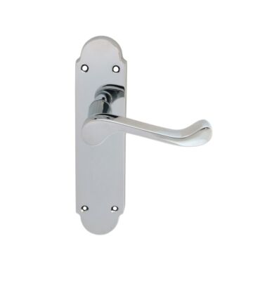 Carlisle Brass DL167CP Oakley Lever On Backplate – Latch 170mm X 42mm – Pair