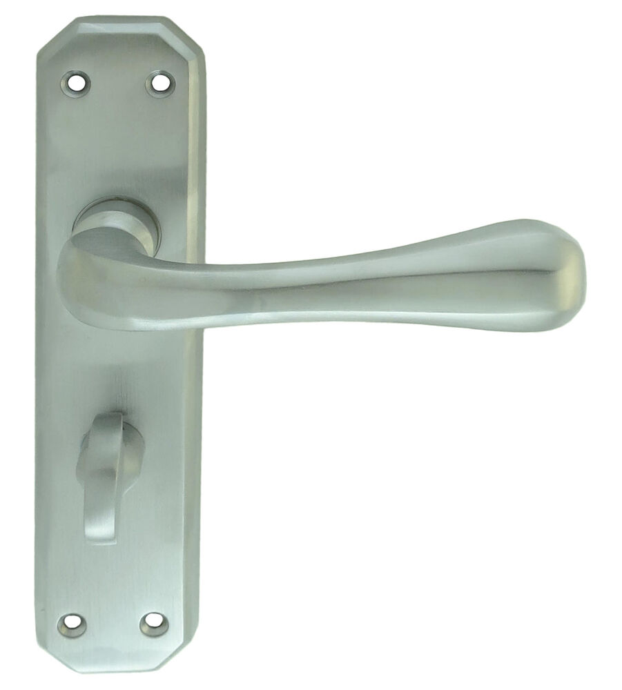 CARLISLE BRASS DL412SC EDEN LEVER ON BACKPLATE - BATHROOM 57MM C/C 180MM X 40MM - PAIR