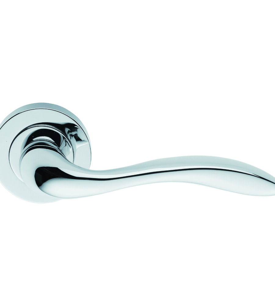 CARLISLE BRASS GI5CP GIAVA LEVER ON CONCEALED FIX ROUND ROSE CRO (POLISHED CHROME)  51MM - PAIR