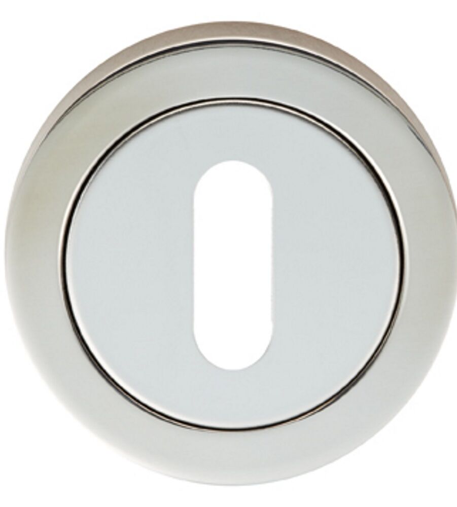 CARLISLE BRASS SWL103BSS ESCUTCHEON - LOCK PROFILE ON CONCEALED FIX ROUND ROSE 52 X 7