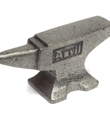 From The Anvil Pewter Anvil Paper Weight