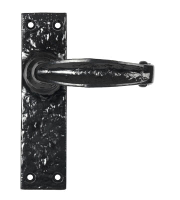 From The Anvil Black MF Lever Latch Set