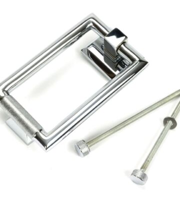 From The Anvil Polished Chrome Brompton Door Knocker