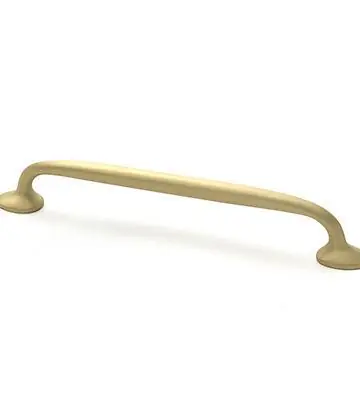 From The Anvil Satin Brass Moore Pull Handle – Medium