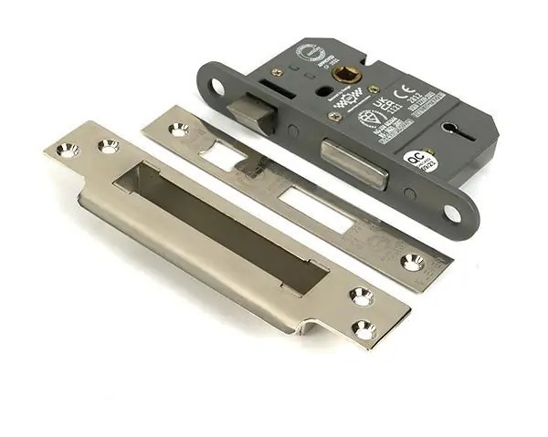 From The Anvil Polished Nickel 2½" 5 Lever BS Sash Lock KA