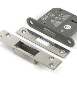 From The Anvil Polished Chrome 3" 5 Lever BS Dead Lock KA