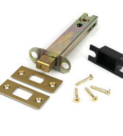 From The Anvil Satin Brass 5" Heavy Duty Tubular Deadbolt - Image 3