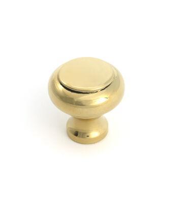 From The Anvil Polished Brass Regency Cabinet Knob – Small