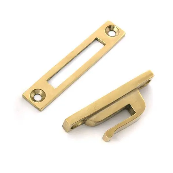 From The Anvil Polished Brass Locking Brompton Fastener – LH - Image 6
