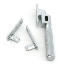 From The Anvil Polished Chrome Night-Vent Locking Brompton Fastener - Image 4